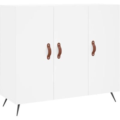 vidaXL 828076 Weiß Engineered Holz Sideboard - Wohnzimmer Aufbewahrung vidaXL 828076 Weiß Engineered Holz Sideboard - Wohnzimmer Aufbewahrung