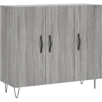 vidaXL 828106 Grauer Sonoma Wohnzimmer Sideboard - Living Room Sideboard vidaXL 828106 Grauer Sonoma Wohnzimmer Sideboard - Living Room Sideboard