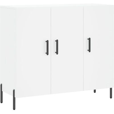 vidaXL 828116 Moderner weißer Engineered Wood Sideboard - Sideboard vidaXL 828116 Moderner weißer Engineered Wood Sideboard - Sideboard