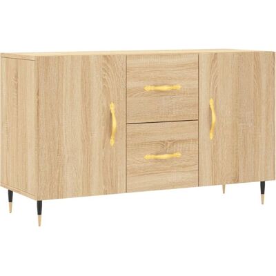 vidaXL 828151 Sonoma Eichen Sideboard - Wohnzimmer Aufbewahrung vidaXL 828151 Sonoma Eichen Sideboard - Wohnzimmer Aufbewahrung