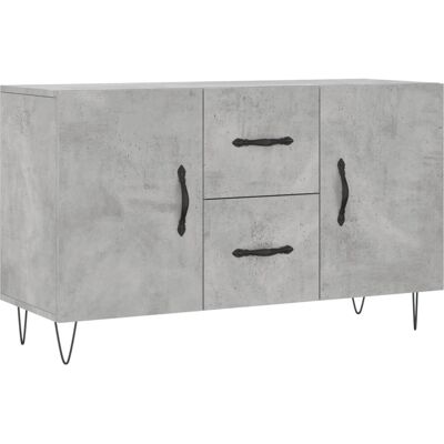 vidaXL Grå Beton Sideboard - Opbevaringsmøbel vidaXL Grå Beton Sideboard - Opbevaringsmøbel