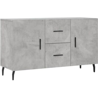 vidaXL 828192 Modern Concrete Grey Sideboard - Sideboard vidaXL 828192 Modern Concrete Grey Sideboard - Sideboard