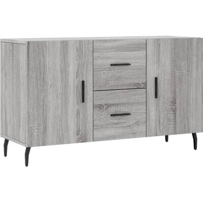 vidaXL 828194 Graues Sonoma Sideboard - Wohnzimmer Aufbewahrungsmöbel vidaXL 828194 Graues Sonoma Sideboard - Wohnzimmer Aufbewahrungsmöbel