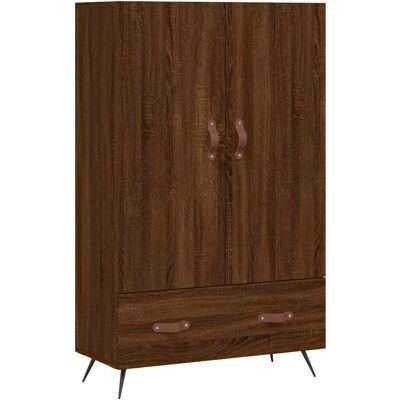 vidaXL 828211 Moderner Braun Eichen Sideboard - Sideboard/Buffet vidaXL 828211 Moderner Braun Eichen Sideboard - Sideboard/Buffet