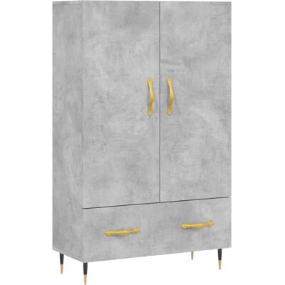 vidaXL Highboard Concrete Grey 69.5x31x115 cm - Wohnzimmer Sideboard vidaXL Highboard Concrete Grey 69.5x31x115 cm - Wohnzimmer Sideboard