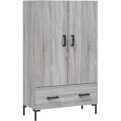 vidaXL 828242 Graues Sonoma Highboard - Stauraum im Wohnzimmer vidaXL 828242 Graues Sonoma Highboard - Stauraum im Wohnzimmer