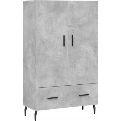 vidaXL Hochbuffet Beton Grau 69,5x31x115 cm - Anrichte vidaXL Hochbuffet Beton Grau 69,5x31x115 cm - Anrichte