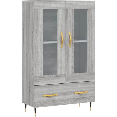 vidaXL 828282 Graues Sonoma Wohnzimmer Sideboard - Sideboard vidaXL 828282 Graues Sonoma Wohnzimmer Sideboard - Sideboard