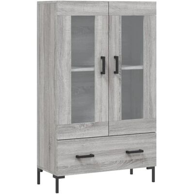 vidaXL 828306 Graues Sonoma Wohnzimmer Sideboard - Sideboard/Buffet vidaXL 828306 Graues Sonoma Wohnzimmer Sideboard - Sideboard/Buffet