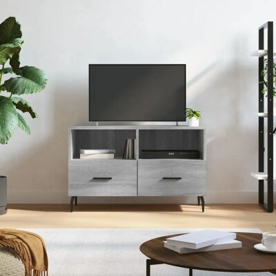vidaXL TV-kaappi Grey Sonoma - Mediakalusto vidaXL TV-kaappi Grey Sonoma - Mediakalusto