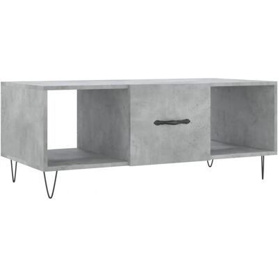 vidaXL Modell 829296 Beton Grauer Couchtisch mit Stauraum vidaXL Modell 829296 Beton Grauer Couchtisch mit Stauraum