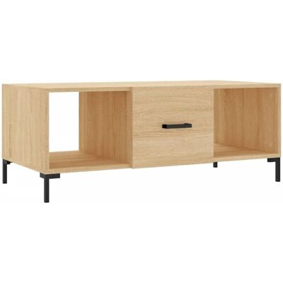 vidaXL Weiße Couchtisch mit Stauraum - Beistelltisch vidaXL Weiße Couchtisch mit Stauraum - Beistelltisch