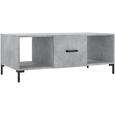 vidaXL Grey Concrete Coffee Table - Coffee Table vidaXL Grey Concrete Coffee Table - Coffee Table