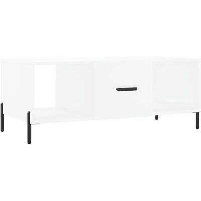 vidaXL Weiße Engineered Wood Couchtisch - Beistelltisch vidaXL Weiße Engineered Wood Couchtisch - Beistelltisch