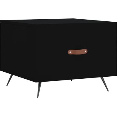 vidaXL Schwarzer Couchtisch - Beistelltisch, Endtisch - 50x50x40 cm vidaXL Schwarzer Couchtisch - Beistelltisch, Endtisch - 50x50x40 cm