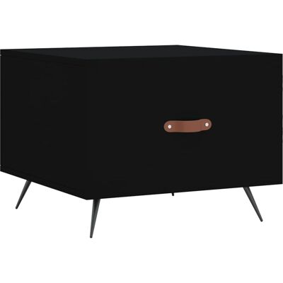 vidaXL 829335 schwarzes Engineered Wood Couchtisch-Set - Beistelltisch vidaXL 829335 schwarzes Engineered Wood Couchtisch-Set - Beistelltisch