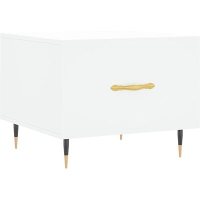 vidaXL Weiße Engineered Holz Couchtisch - Beistelltisch vidaXL Weiße Engineered Holz Couchtisch - Beistelltisch