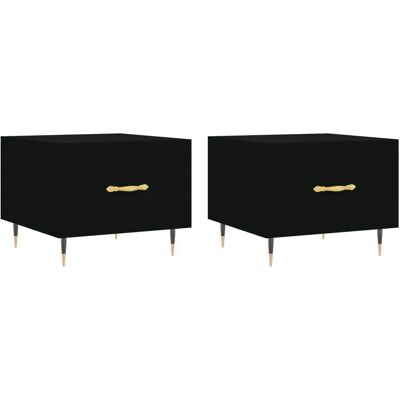 vidaXL 829351 Schwarzer Couchtisch - Beistelltisch vidaXL 829351 Schwarzer Couchtisch - Beistelltisch