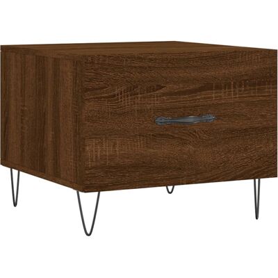 vidaXL Couchtisch Eiche Braun - Beistelltisch vidaXL Couchtisch Eiche Braun - Beistelltisch