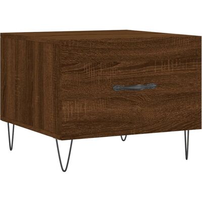 vidaXL Couchtisch Eiche Braun - Beistelltisch vidaXL Couchtisch Eiche Braun - Beistelltisch