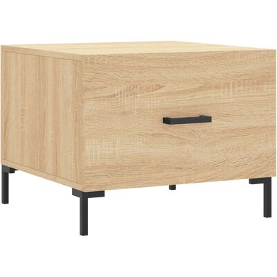 vidaXL Sonoma Eiken Salontafel - Moderne woonkamer decoratie vidaXL Sonoma Eiken Salontafel - Moderne woonkamer decoratie