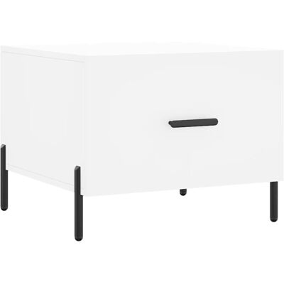 vidaXL Weiße Tisch aus Ingenieurholz - Couchtisch vidaXL Weiße Tisch aus Ingenieurholz - Couchtisch