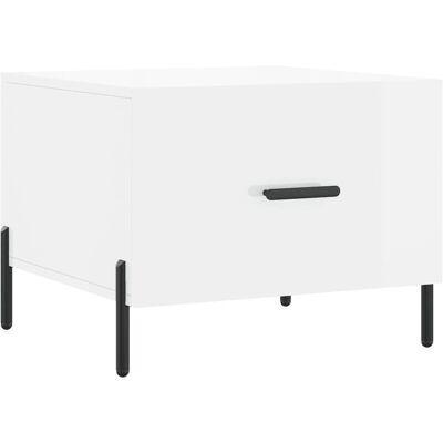 vidaXL 829417 Hochglanz Weiß Couchtisch-Set - Beistelltisch vidaXL 829417 Hochglanz Weiß Couchtisch-Set - Beistelltisch