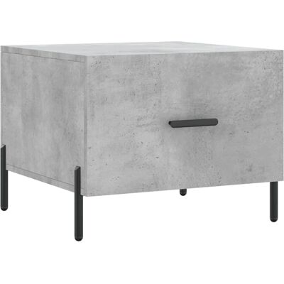 vidaXL 829421 Grauer Beton Couchtisch-Set - Beistelltisch vidaXL 829421 Grauer Beton Couchtisch-Set - Beistelltisch