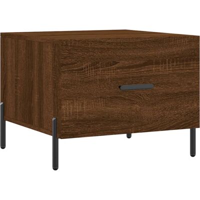 vidaXL 829427 Couchtisch Eiche Braun mit Schublade - Kaffeetisch vidaXL 829427 Couchtisch Eiche Braun mit Schublade - Kaffeetisch