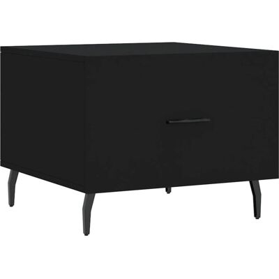 vidaXL Couchtisch Schwarz 50x50x40 cm Sperrholz vidaXL Couchtisch Schwarz 50x50x40 cm Sperrholz