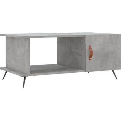 vidaXL Betonggraue Couchtisch - Beistelltisch - Kaffeetisch vidaXL Betonggraue Couchtisch - Beistelltisch - Kaffeetisch