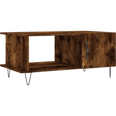 vidaXL Kaffeetisch Raucheiche - Beistelltisch, Couch-Tisch vidaXL Kaffeetisch Raucheiche - Beistelltisch, Couch-Tisch