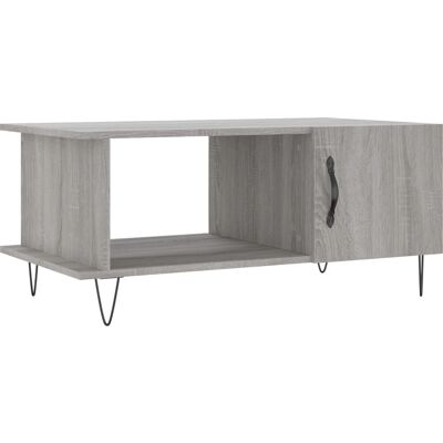 vidaXL Graues Sonoma Couchtisch - Kaffee-, Beistell- & Endtisch vidaXL Graues Sonoma Couchtisch - Kaffee-, Beistell- & Endtisch