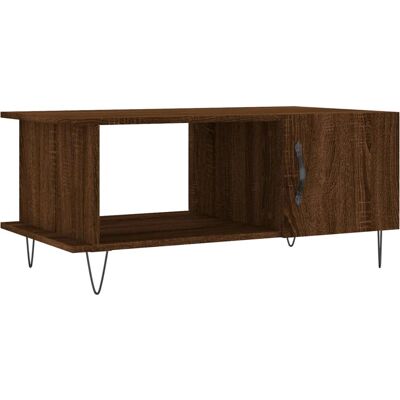 vidaXL Kattopöytä Tammi Ruskea 90x50x40cm - Kattopöytä vidaXL Kattopöytä Tammi Ruskea 90x50x40cm - Kattopöytä