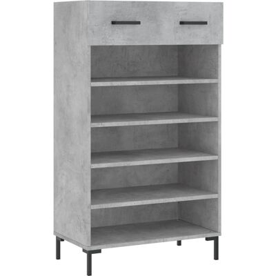 vidaXL Schuhschrank Beton Grau - Schuhaufbewahrung vidaXL Schuhschrank Beton Grau - Schuhaufbewahrung