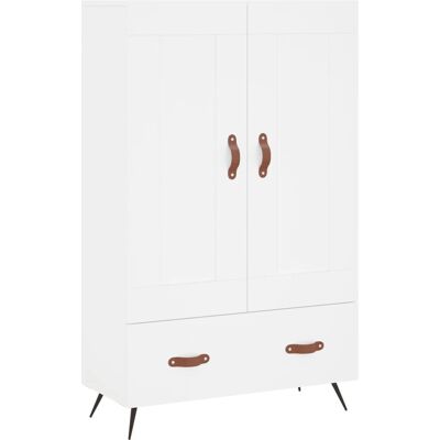 vidaXL 830292 Hochschrank Weiß - Wohnzimmerschrank vidaXL 830292 Hochschrank Weiß - Wohnzimmerschrank