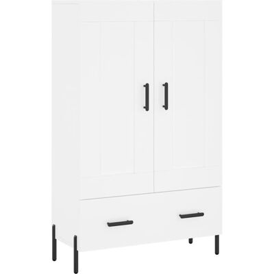 vidaXL Weiß Highboard 69,5x31x115 cm Sperrholz - Anrichte vidaXL Weiß Highboard 69,5x31x115 cm Sperrholz - Anrichte
