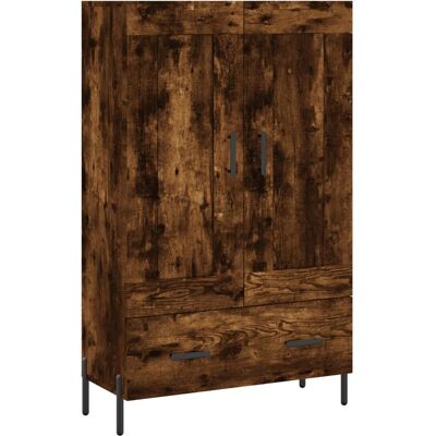 vidaXL Highboard Räucher Eiche 69,5x31x115 cm - Wohnzimmer Sideboard vidaXL Highboard Räucher Eiche 69,5x31x115 cm - Wohnzimmer Sideboard