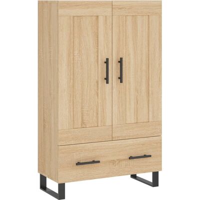 vidaXL Sonoma Eiche Highboard Sideboard Aufbewahrungsschrank - Wohnzimmermöbel vidaXL Sonoma Eiche Highboard Sideboard Aufbewahrungsschrank - Wohnzimmermöbel