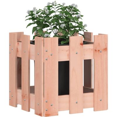 vidaXL Gartentopf mit Zaun-Design - Gartenpflanzer - Blumentopf - Gartendekor vidaXL Gartentopf mit Zaun-Design - Gartenpflanzer - Blumentopf - Gartendekor