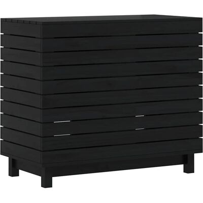 cesta de ropa en madera de pino - 88,5x44x76 cm - vidaXL cesta de ropa en madera de pino - 88,5x44x76 cm - vidaXL