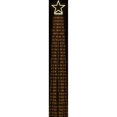 vidaXL 375cm Warm White Weihnachtsbaumbeleuchtung - Weihnachtsdeko vidaXL 375cm Warm White Weihnachtsbaumbeleuchtung - Weihnachtsdeko