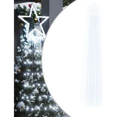vidaXL Kaltes Weiß 320 LEDs Weihnachtsbaumlicht - Weihnachtsbaumlicht vidaXL Kaltes Weiß 320 LEDs Weihnachtsbaumlicht - Weihnachtsbaumlicht
