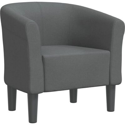 vidaXL Sessel - Dunkelgrau - Modern, langlebig Stoff, Einfache Montage vidaXL Sessel - Dunkelgrau - Modern, langlebig Stoff, Einfache Montage