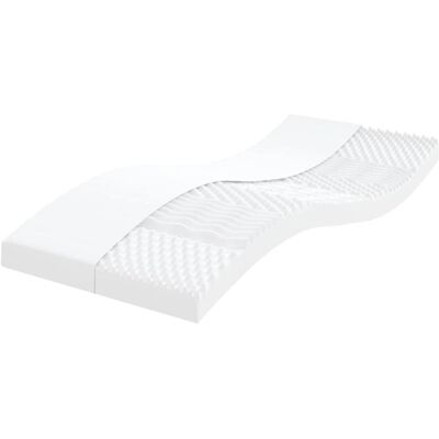 vidaXL Matras 80x200cm 7-zones schuim vidaXL Matras 80x200cm 7-zones schuim