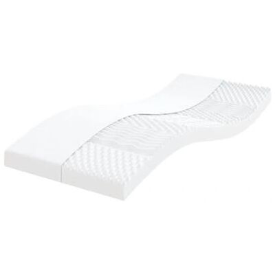 vidaXL Hoog Dichtheid Schuimmatras - 7-Zone Support vidaXL Hoog Dichtheid Schuimmatras - 7-Zone Support