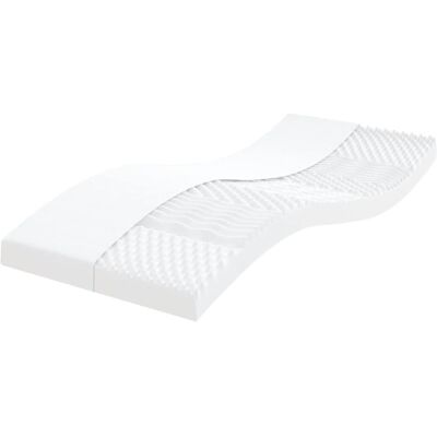 VidaXL Einzelmatratze 90x200cm - Schaum 7-Zonen Unterstützung VidaXL Einzelmatratze 90x200cm - Schaum 7-Zonen Unterstützung