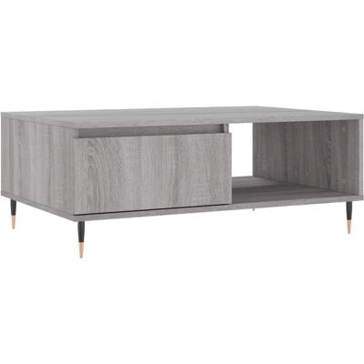 vidaXL Couchtisch Grau Sonoma 90x60x35 cm Technisches Holz - Couchtisch vidaXL Couchtisch Grau Sonoma 90x60x35 cm Technisches Holz - Couchtisch