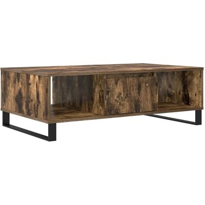 vidaXL 827097 Rauch Eiche Couchtisch - Beistelltisch vidaXL 827097 Rauch Eiche Couchtisch - Beistelltisch