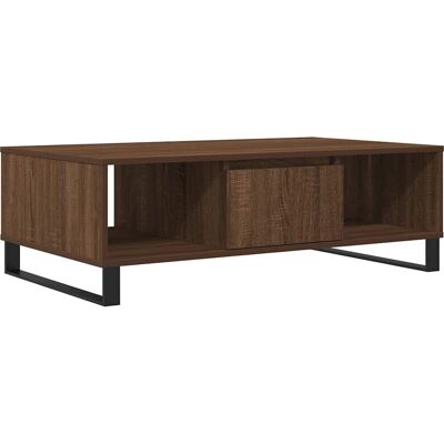 vidaXL 827099 Couchtisch Eiche Braun - Beistelltisch vidaXL 827099 Couchtisch Eiche Braun - Beistelltisch